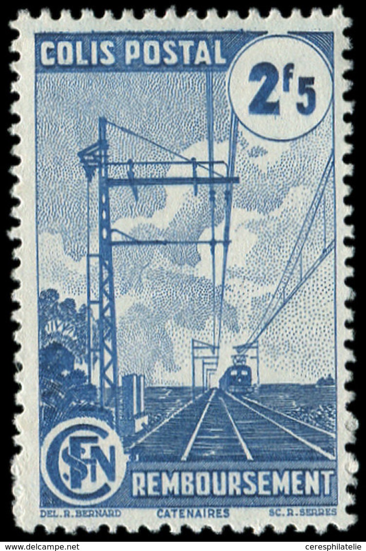 * COLIS POSTAUX - 218B 2f5 Bleu, SANS Filigrane, TB - Nuevos