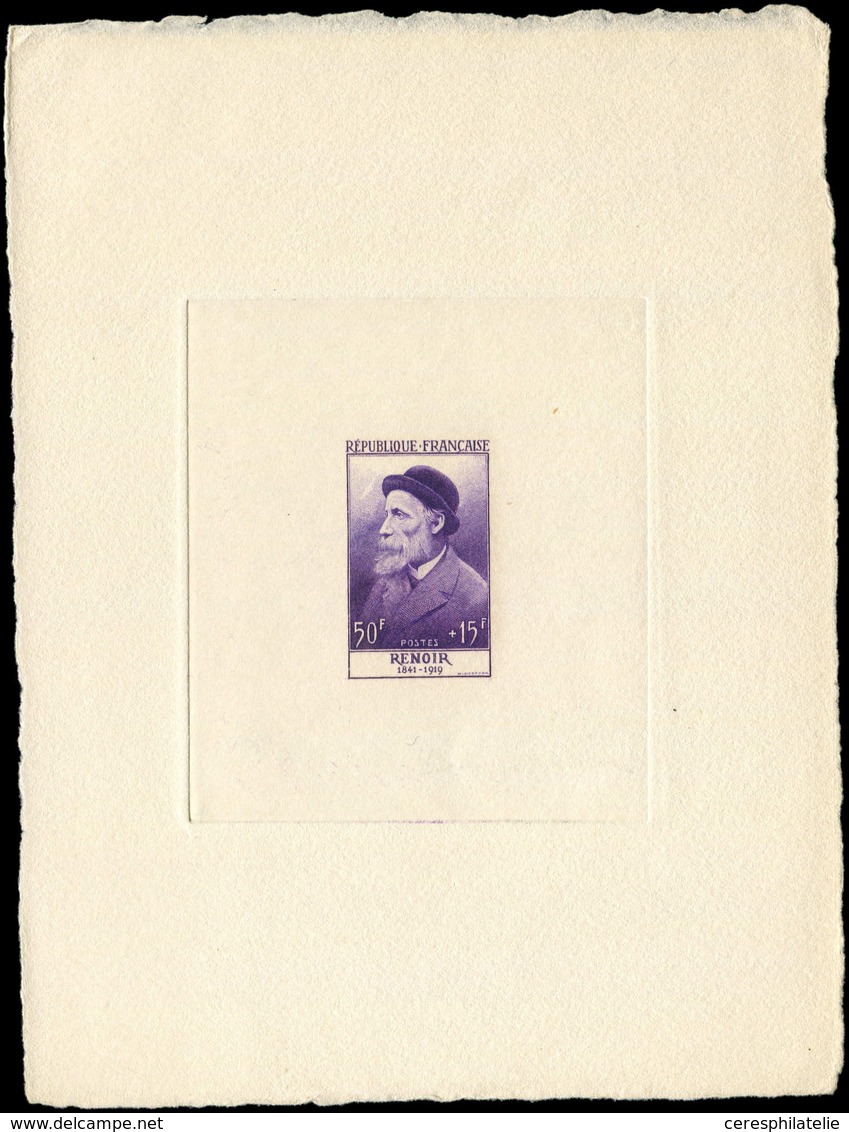 Collection Henri Cheffer - 1032   Renoir, épreuve D'artiste En Violet, TB - Sin Clasificación