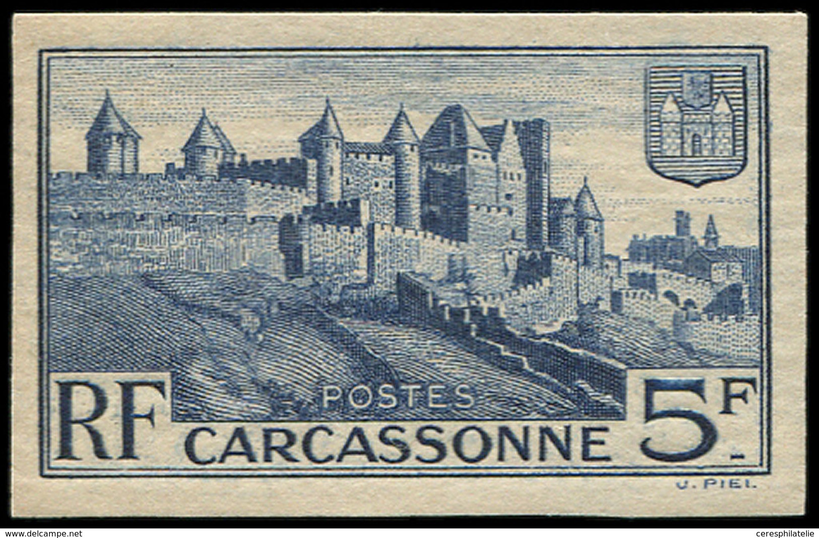 ** NON DENTELES - 392   Carcassonne, TB - Unclassified