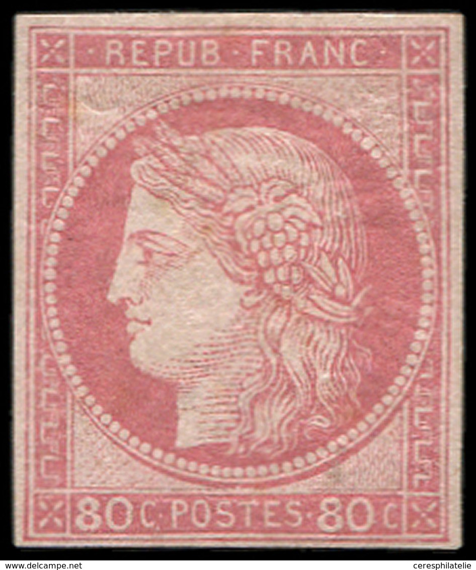 * Colonies Générales - 21   80c. Rose, TB. C - Other & Unclassified