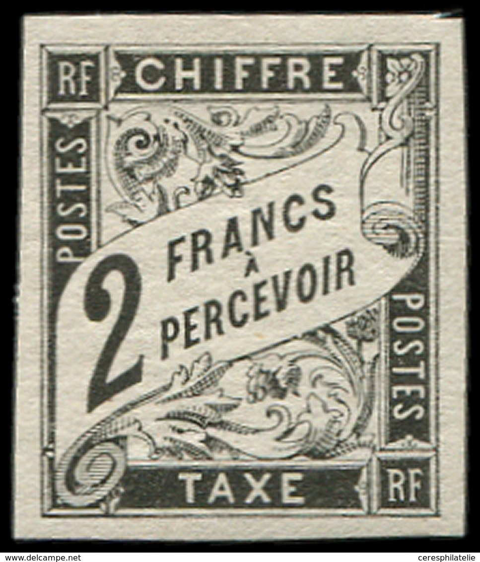 * Taxe 13 2f. Noir, TB - Altri & Non Classificati