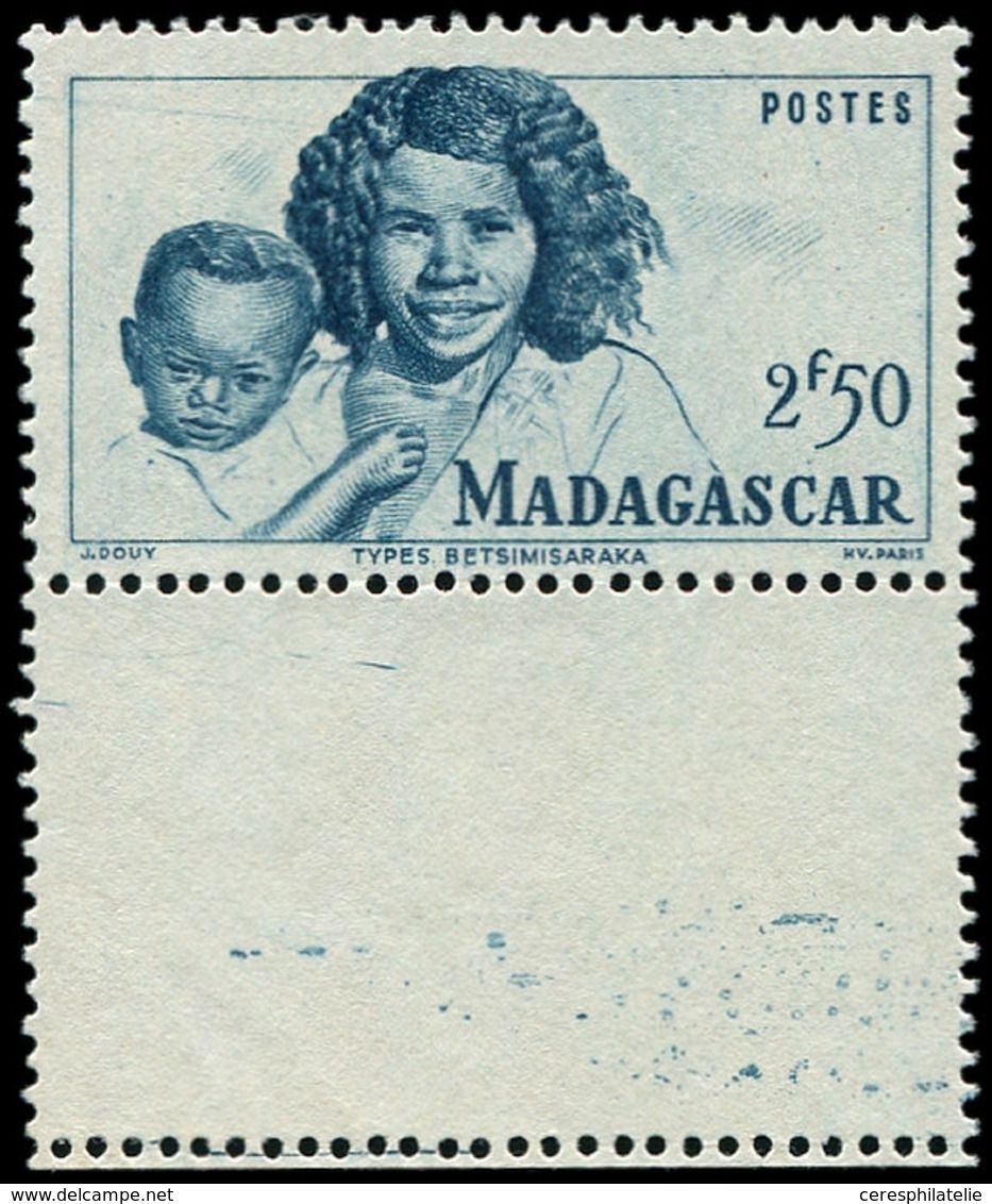 (*) MADAGASCAR 331E : 2f50 Bleu, Betsimisaraka, NON EMIS, Bdf, TB - Other & Unclassified