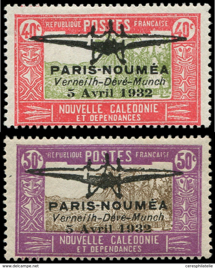 * NOUVELLE CALEDONIE PA 1/2 : Paris-Nouméa, TB. Br - Unused Stamps