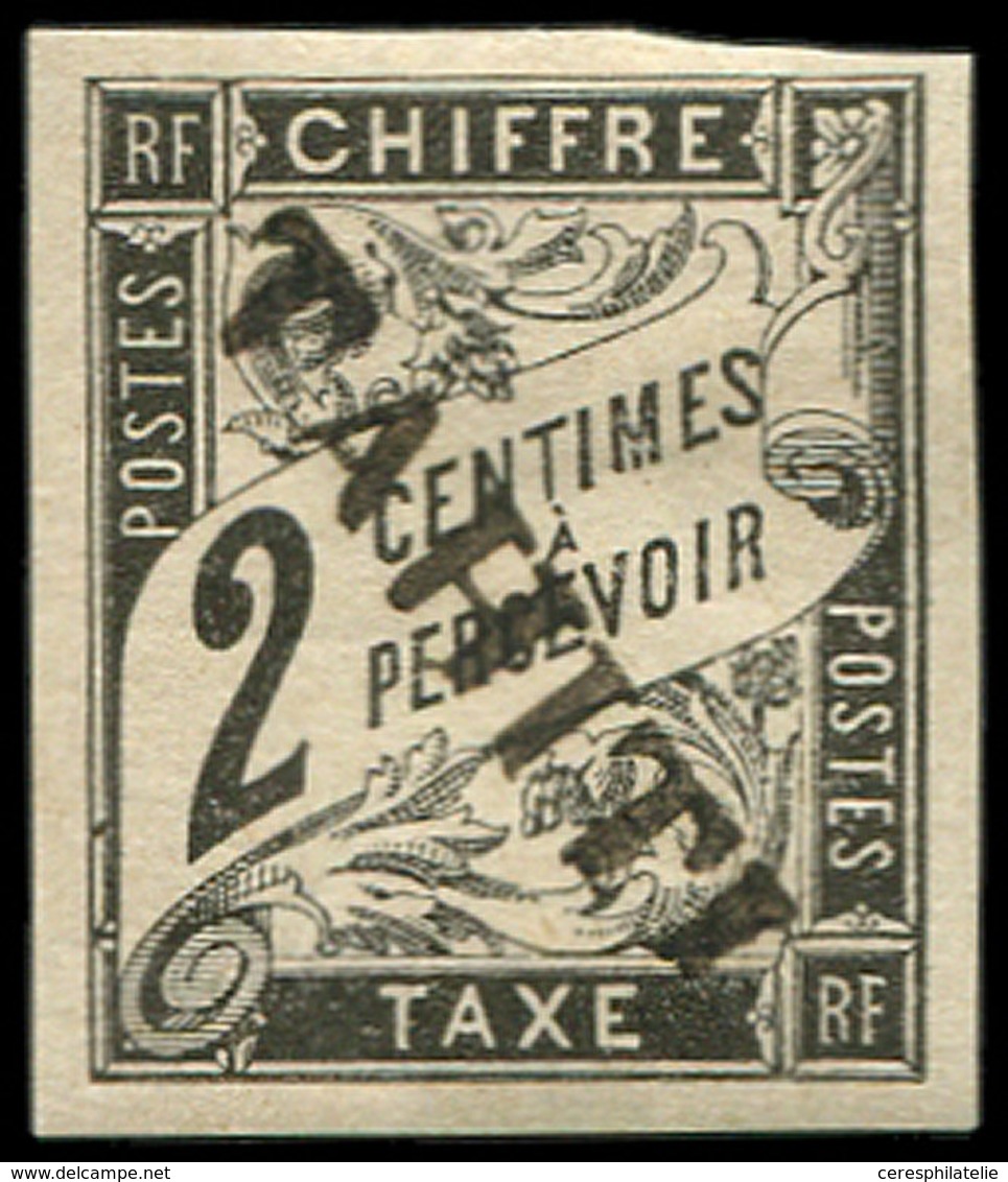 * TAHITI Taxe 2 : 2c. Noir, TB - Other & Unclassified