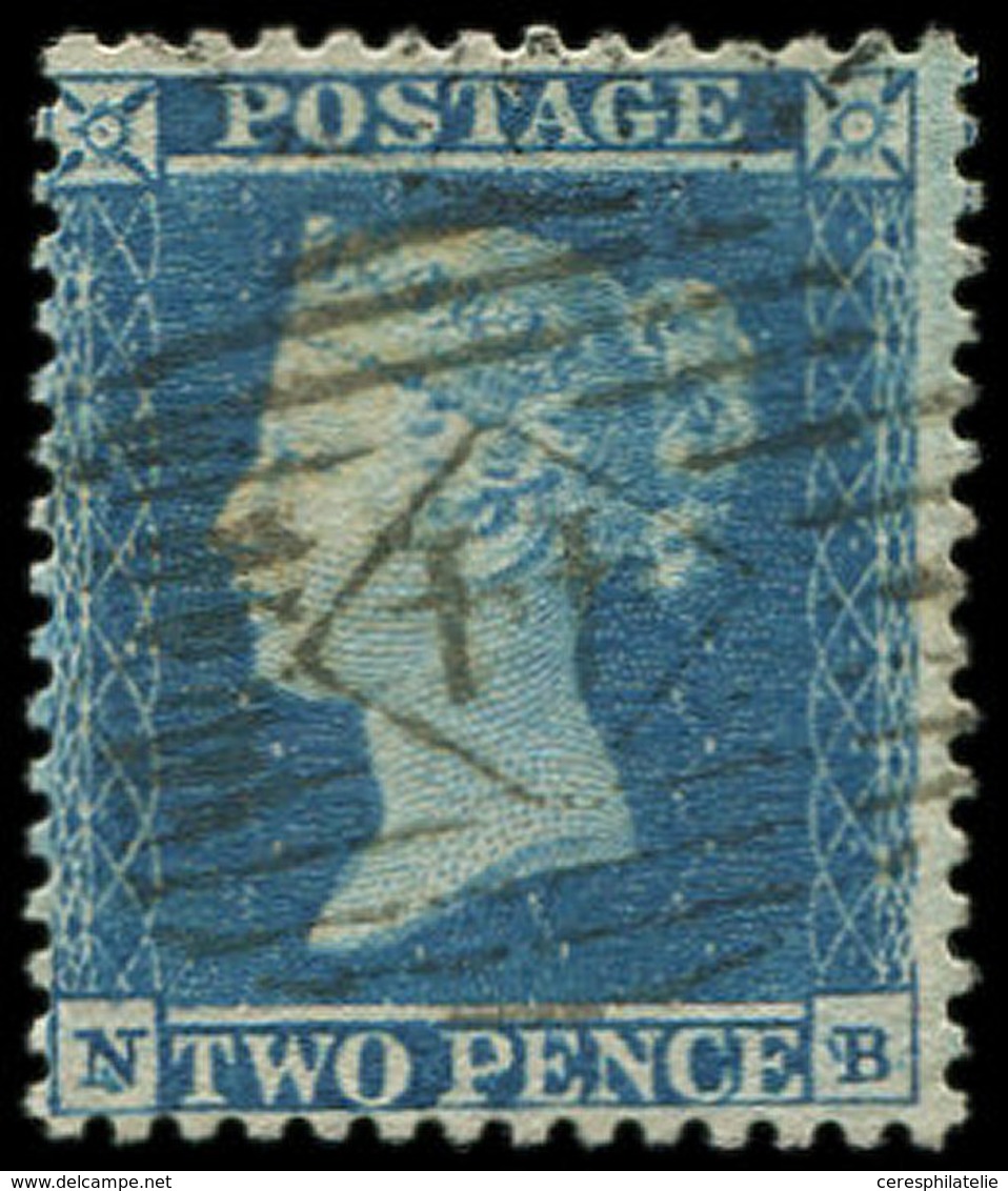 GRANDE BRETAGNE 11 : 2p. Bleu, Obl. 44, TB - Used Stamps