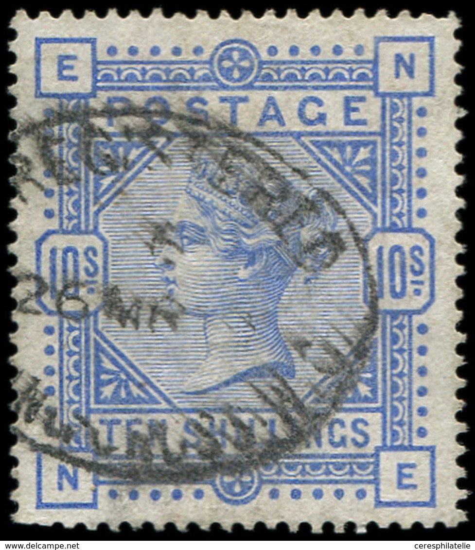 GRANDE BRETAGNE 88 : 10s. Bleu, Oblitéré, TB - Used Stamps