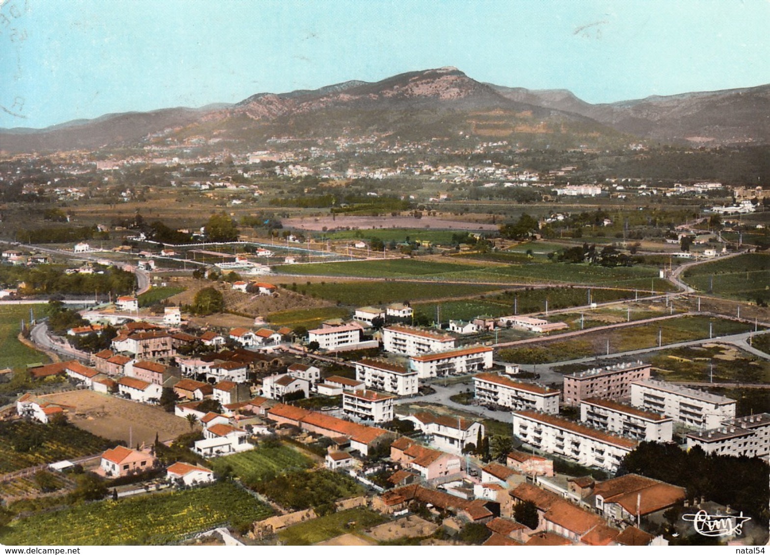 83 - Le Pradet : Vue Aérienne - CPM écrite - Le Pradet