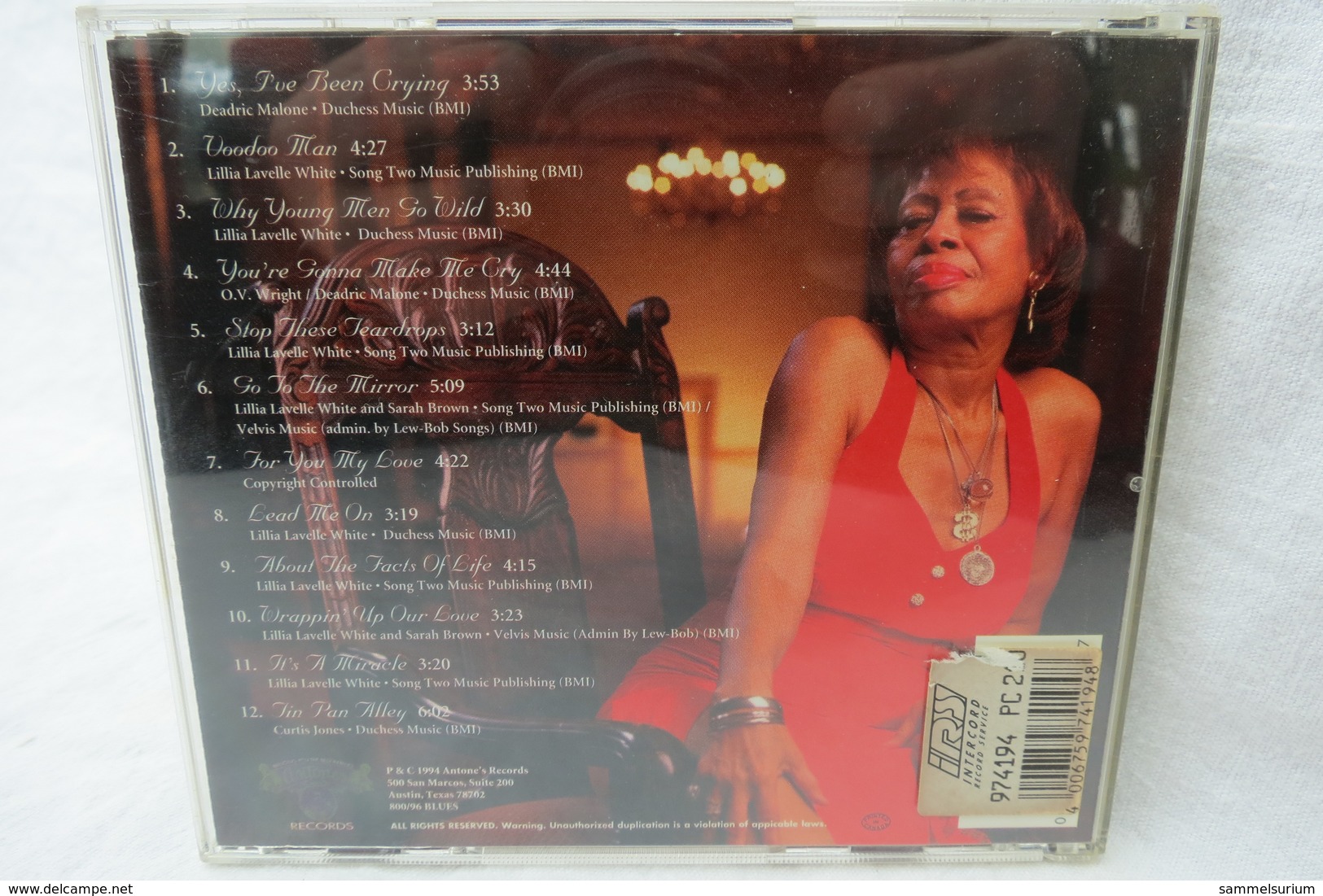 CD "Lavelle White" Miss Lavelle - Blues