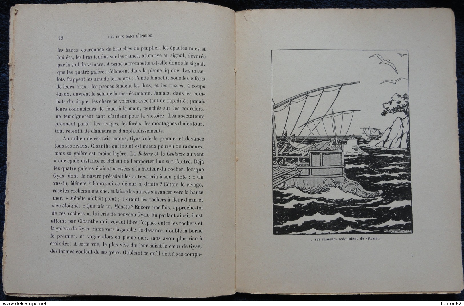 Les JEUX Dans L' ÉNÉIDE - Éditions F. Lanore  " Contes Et Récits " - ( 1952 ) . - Contes