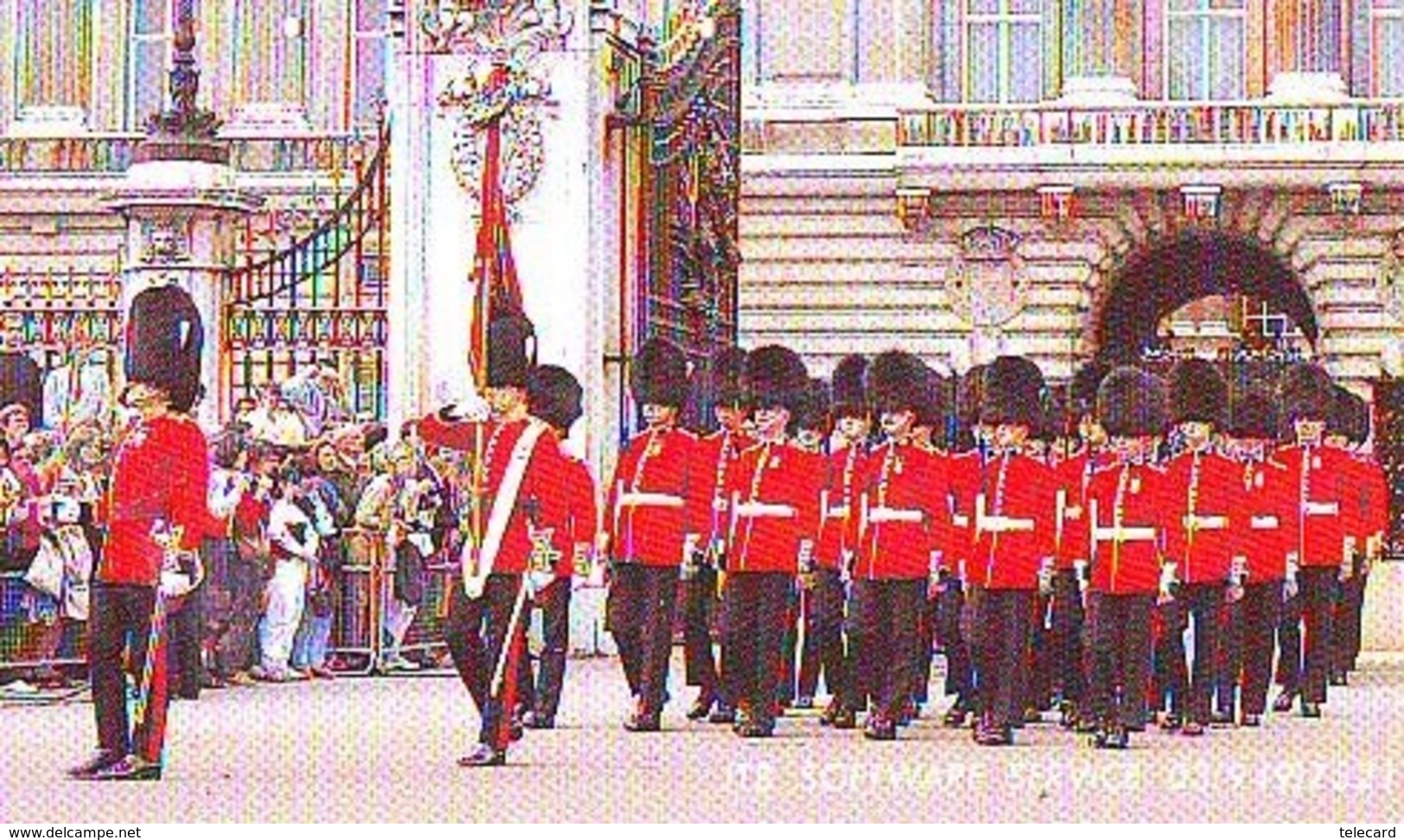 Télécarte Japon ANGLETERRE * ENGLAND * LONDON *  GUARDS (356) GREAT BRITAIN Related *  Phonecard Japan * - Paysages
