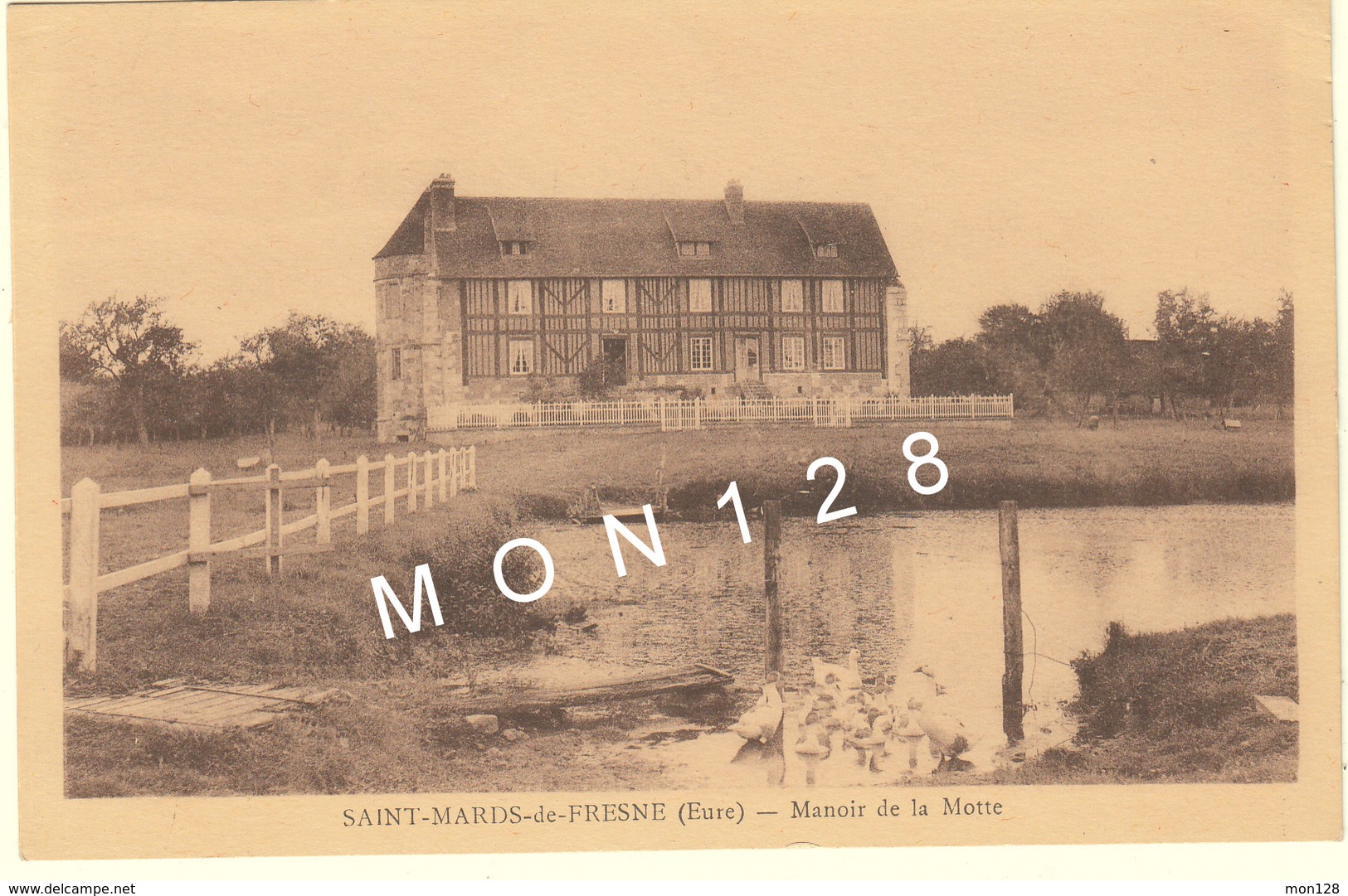 SAINT MARDS DE FRESNE (27)  MANOIR DE LA MOTTE - Autres & Non Classés