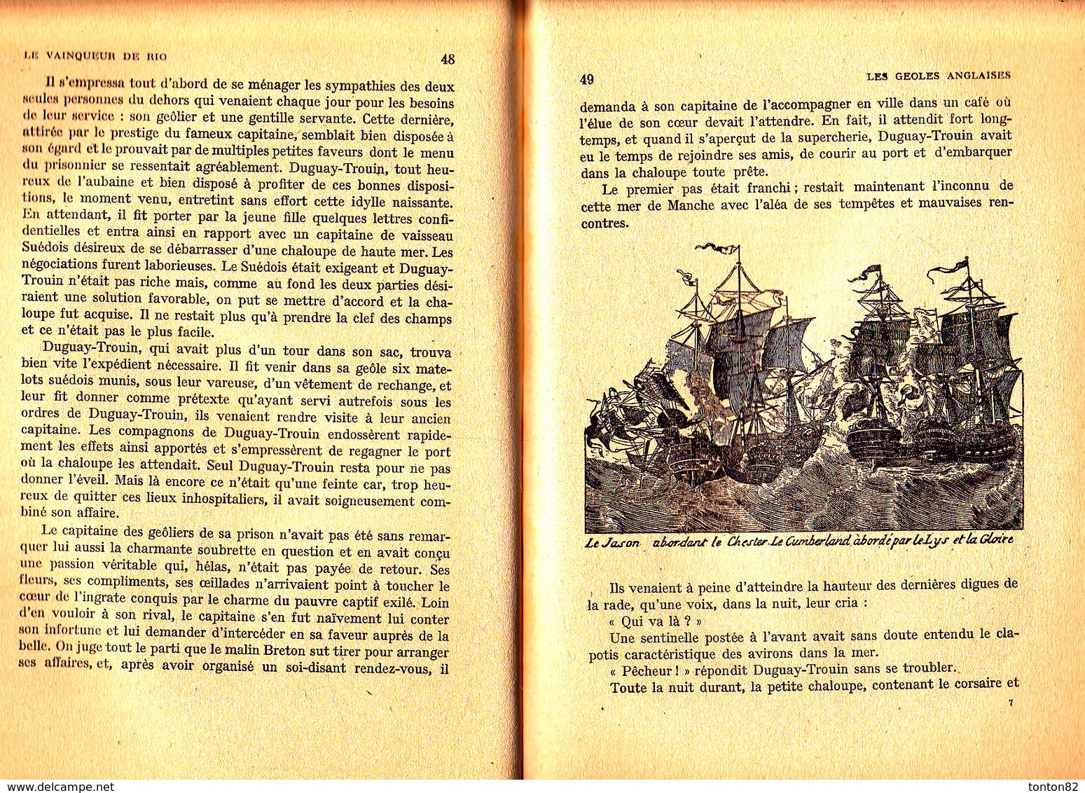 Jean Lanore - Le Vainqueur De Rio- DUGUAY-TROUIN - Éditions F. Lanore -( 1935 ) . - Autres & Non Classés