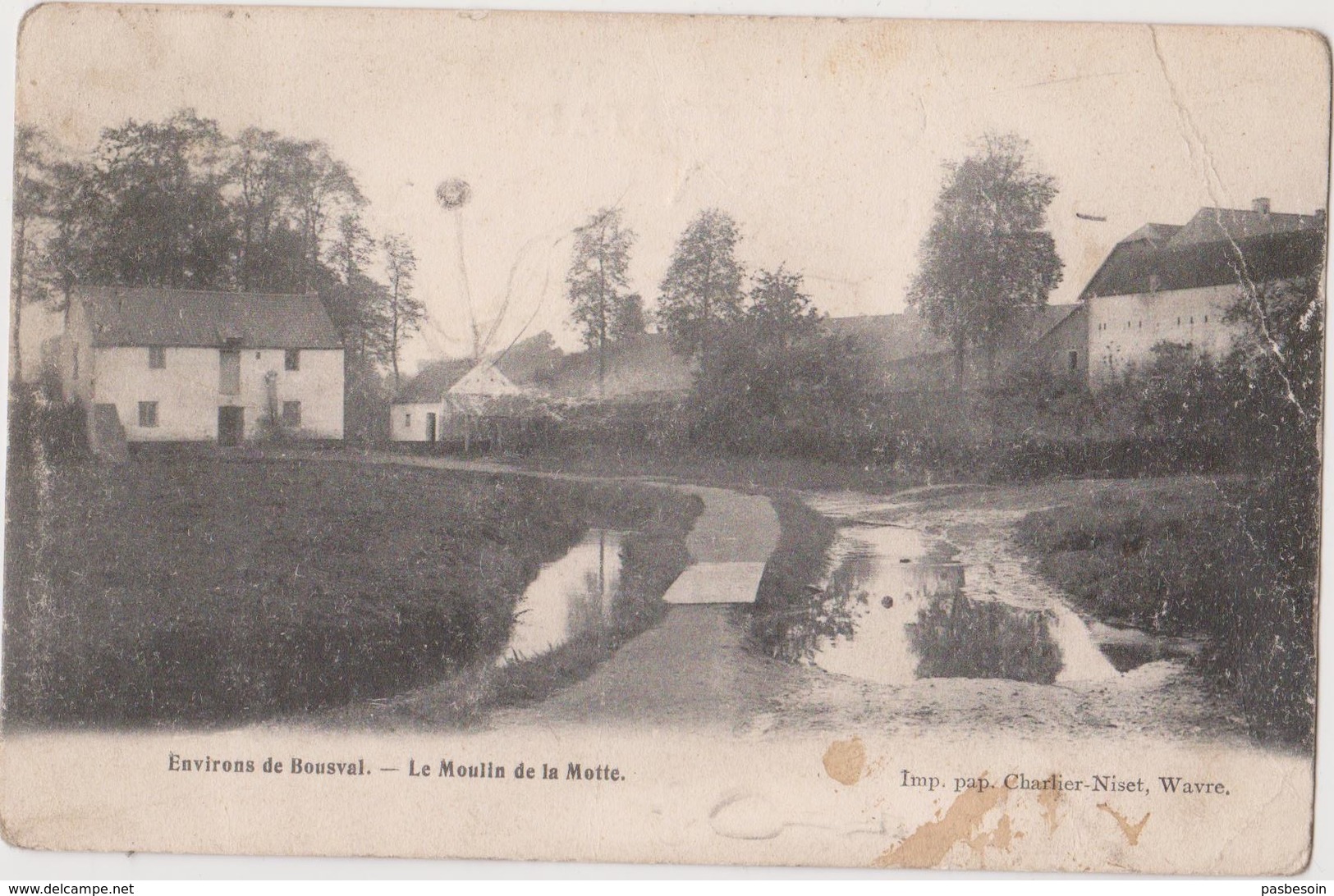 GENAPPE Environs De Bousval  Le Moulin De La Motte - Genappe