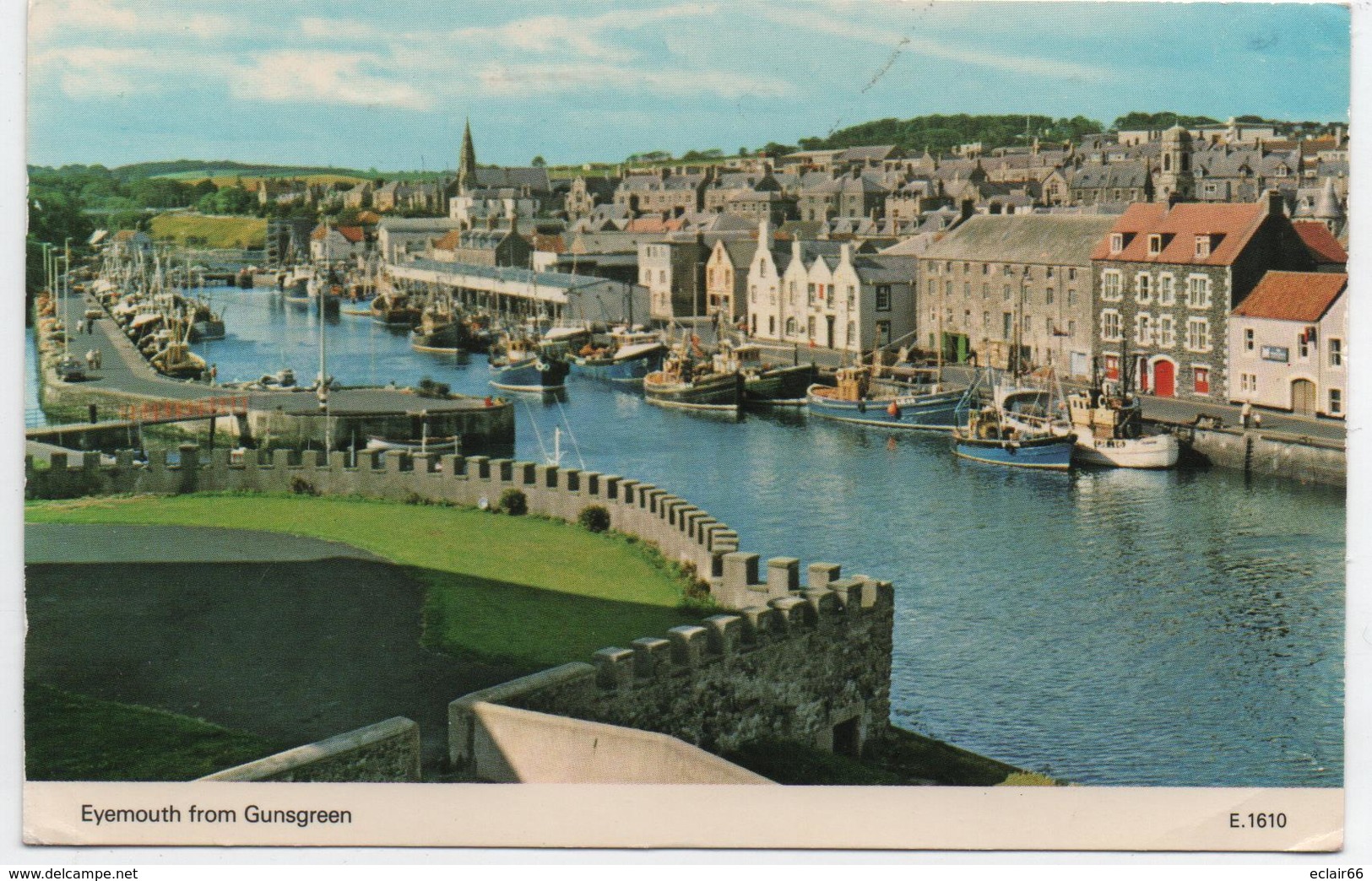 Eyemouth  Petite Ville Et Paroisse Située Dans Le Comté De Berwickshire,  Région Des Scottish Borders 1993 - Berwickshire