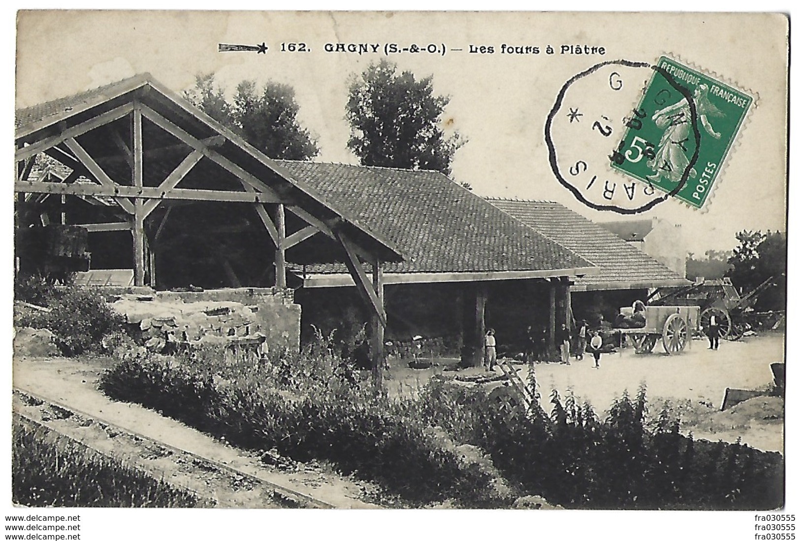 93 - GAGNY - Les Fours à Plâtre - 1912 - Gagny