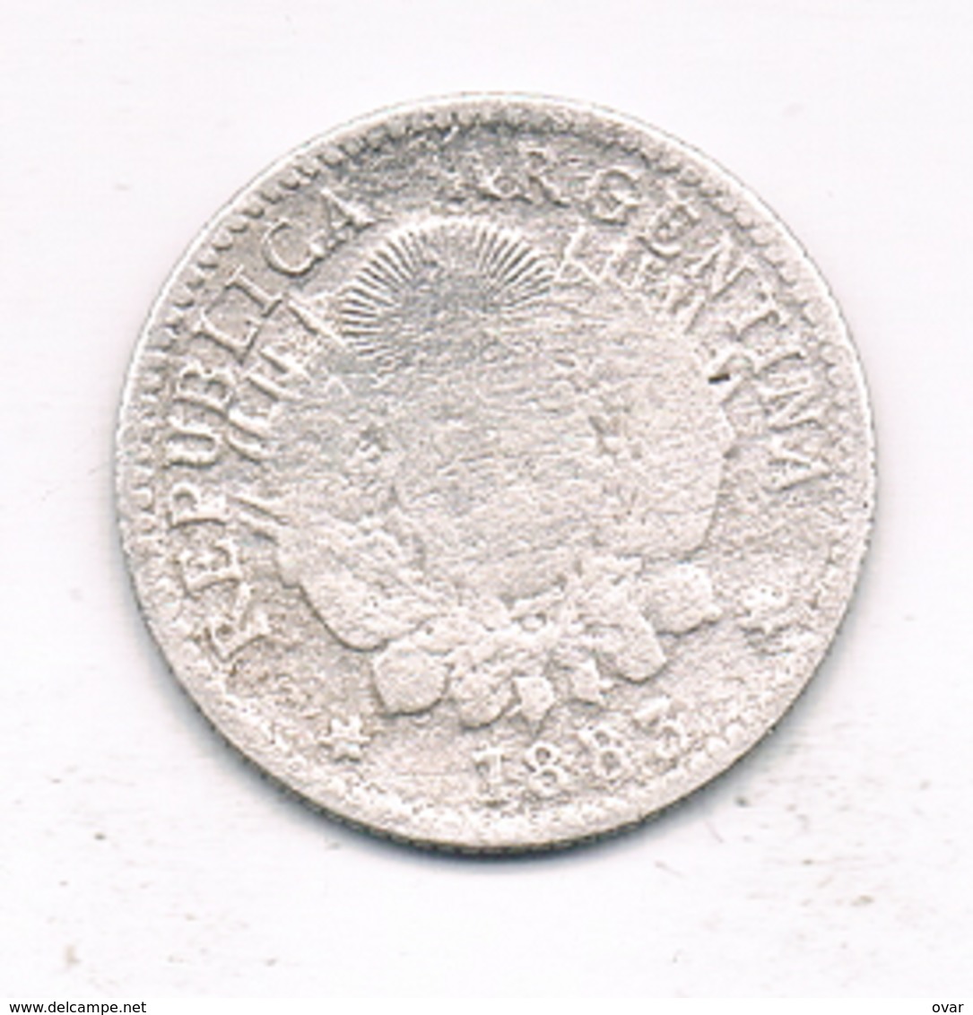 10 CENTAVOS  1883 ARGENTINIE /1125/ - Argentina