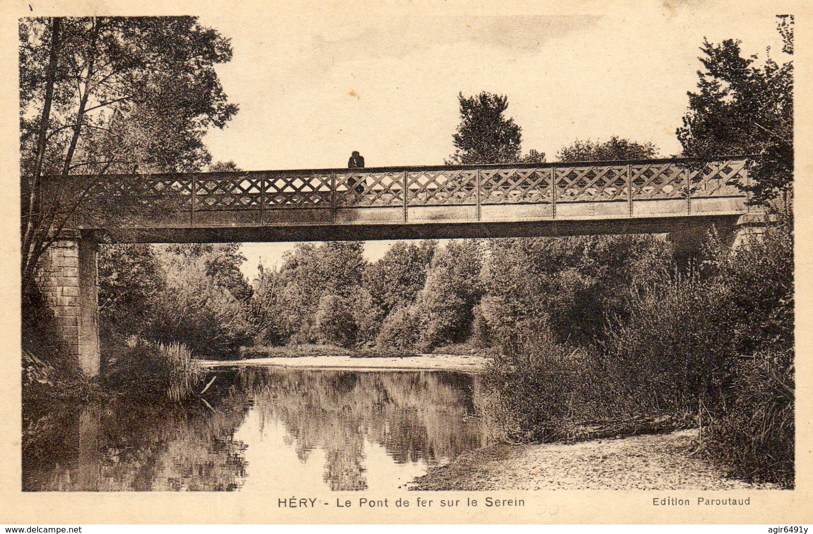 - HERY (89) - Le Pont De Fer Sur Le Serein  -17901- - Hery