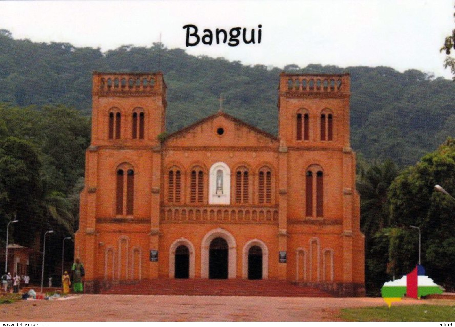 1 AK Zentralafrikanische Republik Central African Republic * Kathedrale In Bangui - Hauptstadt Des Landes * - Centraal-Afrikaanse Republiek