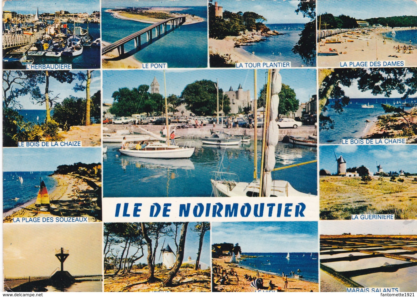 ILE DE NOIRMOUTIER MULTIVUES (dil375) - Ile De Noirmoutier