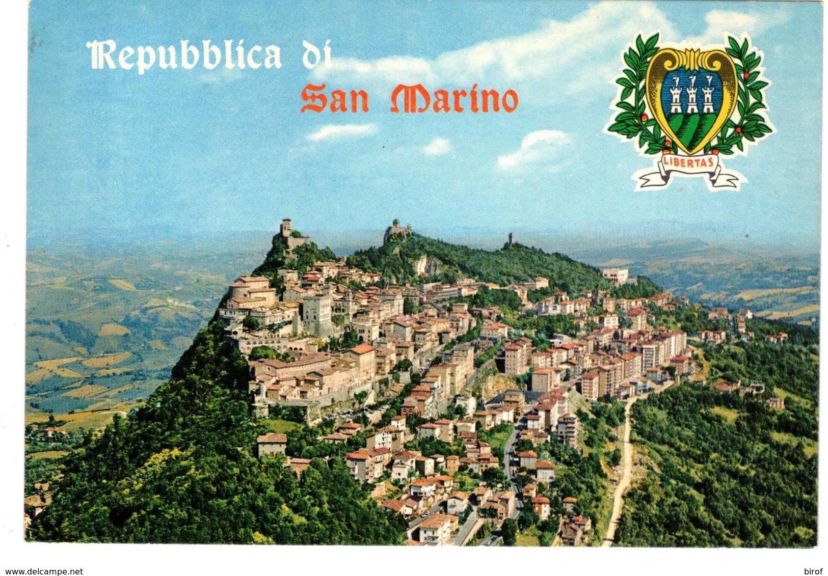 REPUBBLICA DI SAN MARINO - VEDUTA AEREA (RSM) - Saint-Marin