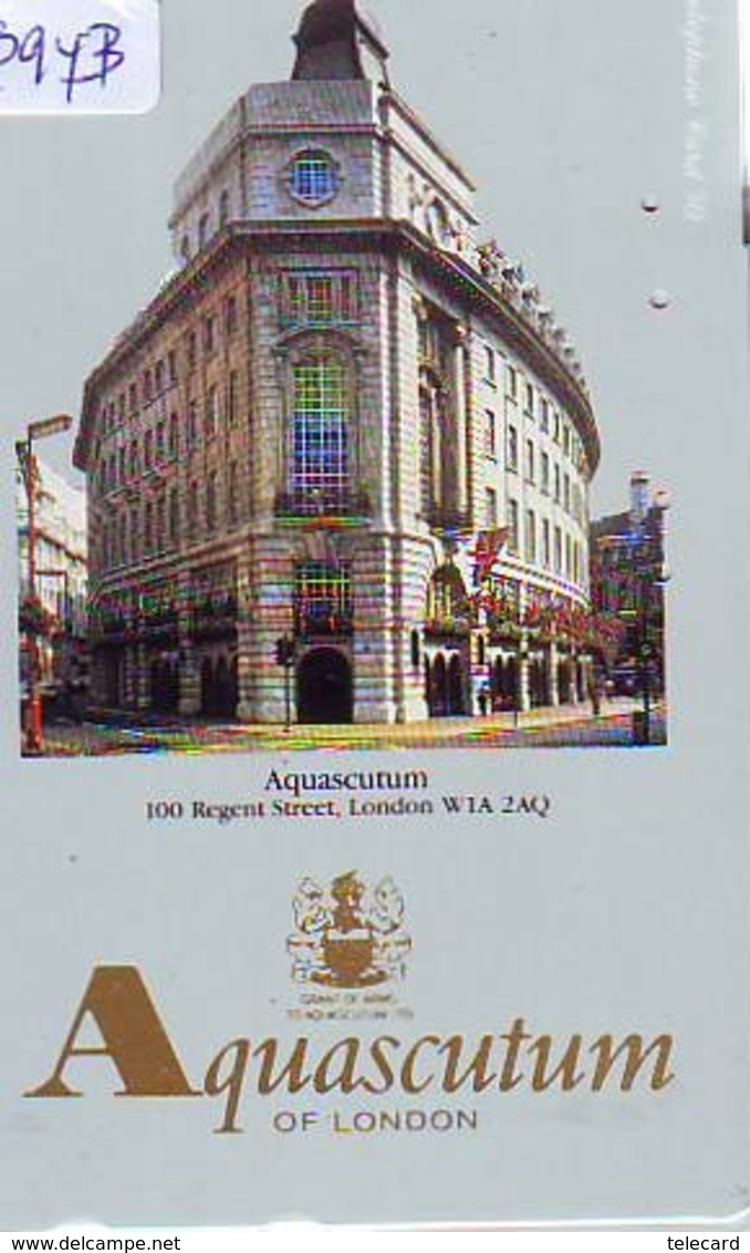 Télécarte Japon * ANGLETERRE * ENGLAND * MODE ANGLAISE *  AQUASCUTUM Of LONDON (394b) GREAT BRITAIN * Phonecard Japan - Fashion