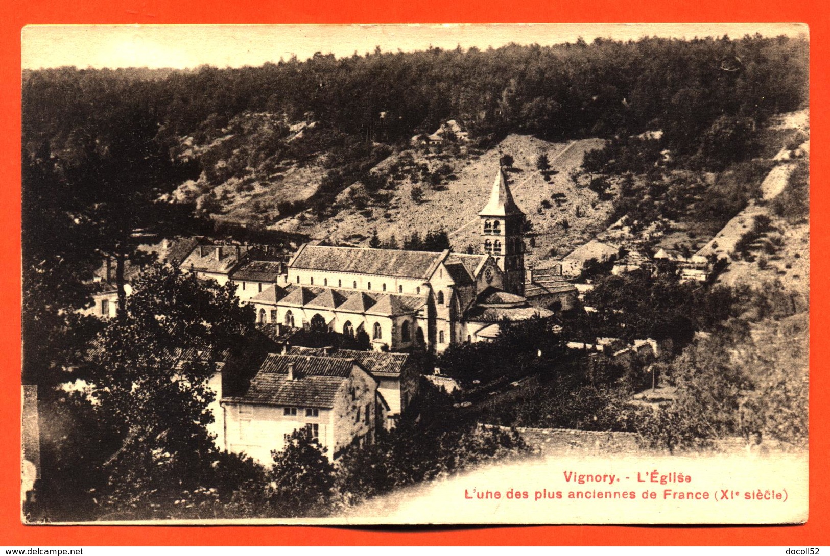 CPA 52 Vignory " L'église , L'une Des Plus Anciennes De France (XI°siècle ) " - Vignory