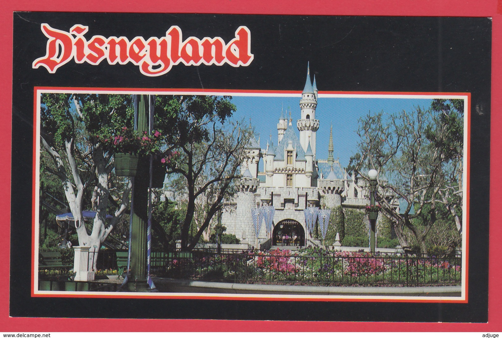 ANAHEIM - HOME OF DISNEYLAND ** 2 SCANS - Anaheim