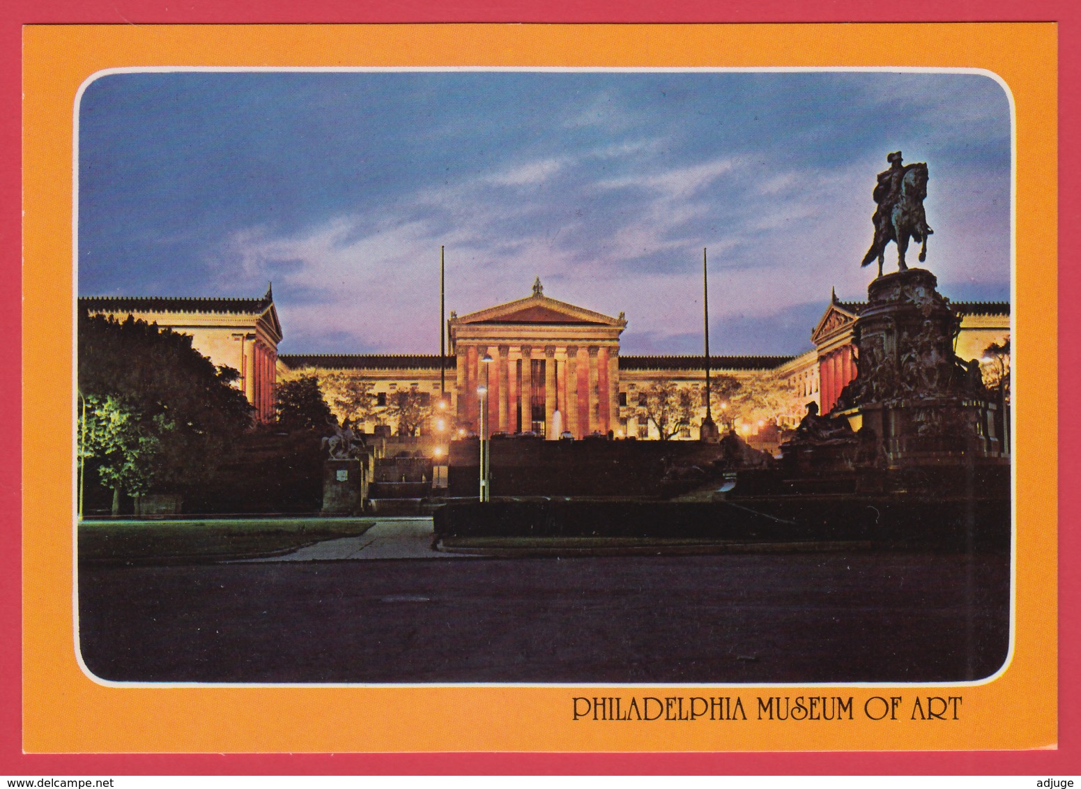 PHILADELPHIA -MUSEUM OF ART- ** 2 SCANS - Philadelphia