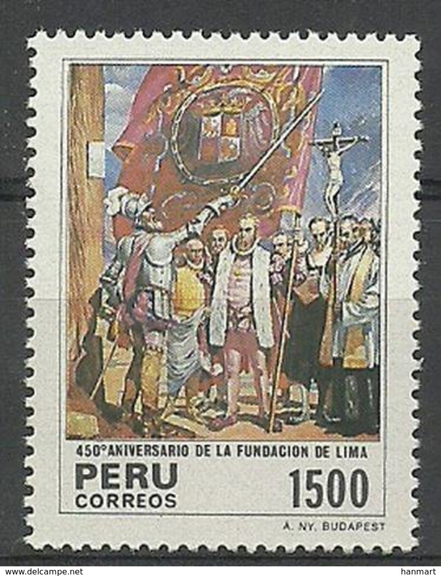 Peru 1985 Mi 1291 MNH ( ZS3 PRU1291 ) - Peru