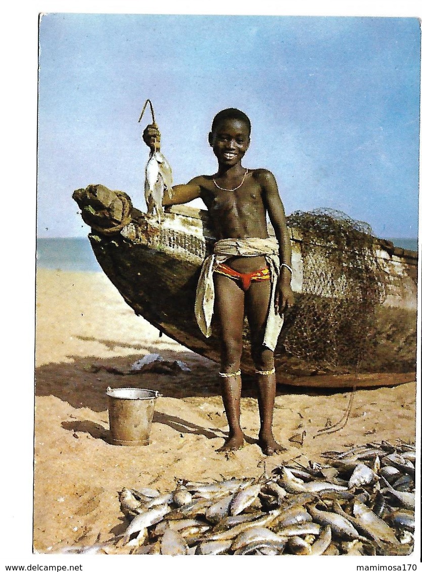 Afrique-SAHARA ESPAGNOL-*Retour De Pêche -PUB.Collection AMORA-TIMBRE-Obliteration-1960 - Sahara Occidentale