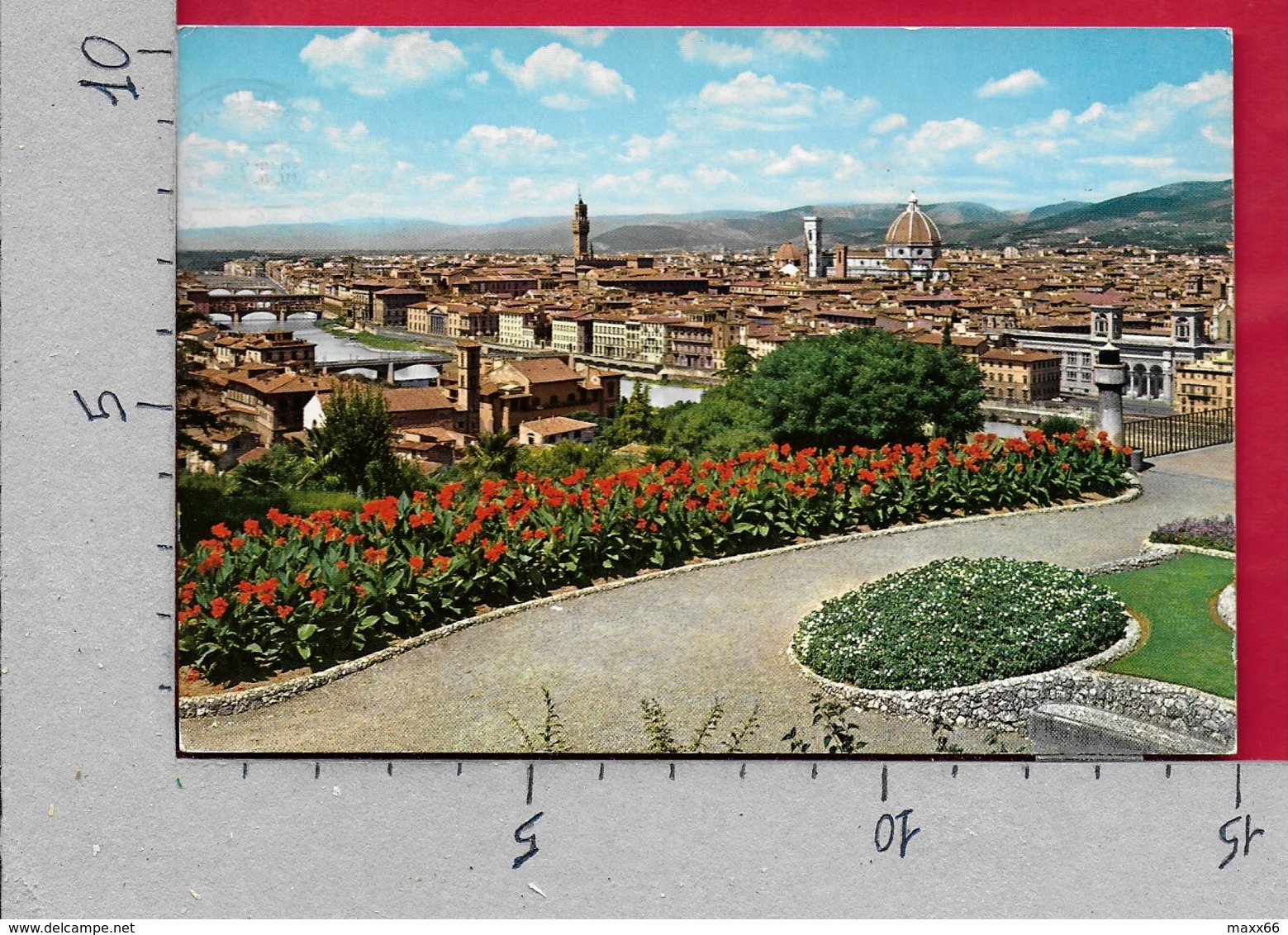 CARTOLINA VG ITALIA - FIRENZE - Una Veduta Panoramica - 10 X 15 - ANN. 1979 - Firenze (Florence)