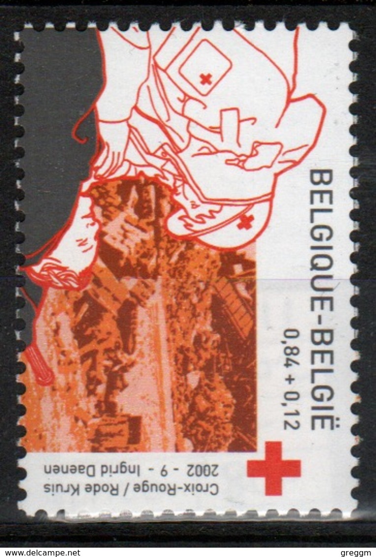 Red Cross Belgium 2002 Single Stamp Celebrating The Red Cross. - Croce Rossa