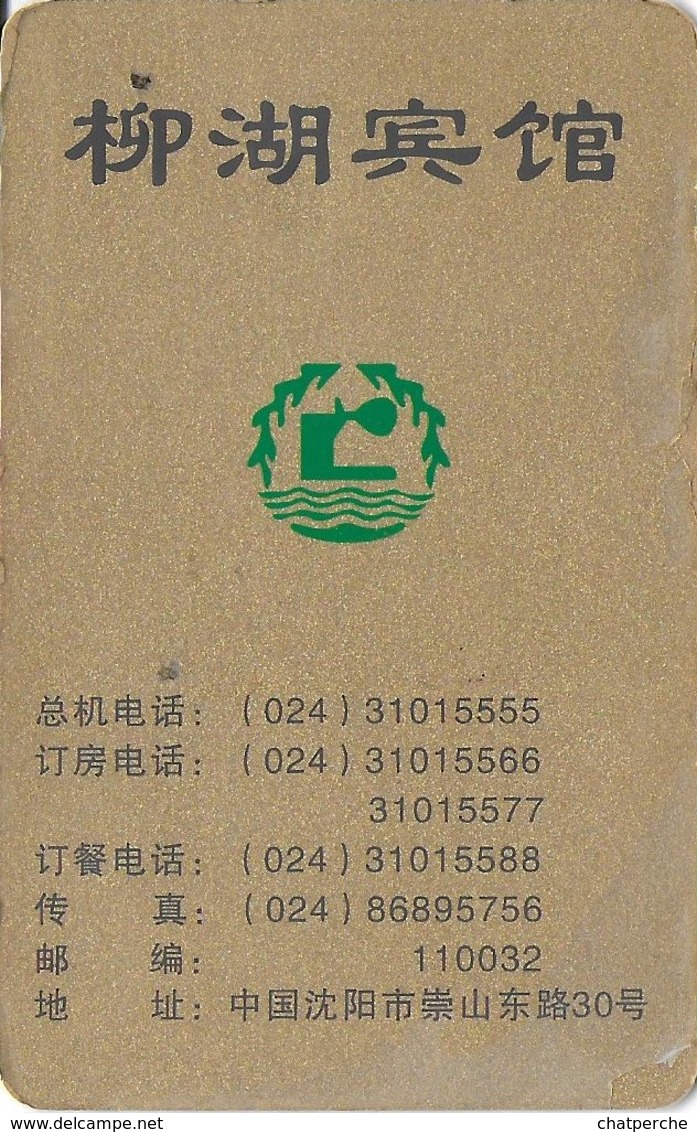 CLEF CLÉ D ' HÔTEL  CHIP CARD CARTE A PUCE HOTEL CHINE JAPON ASIE - Hotelzugangskarten