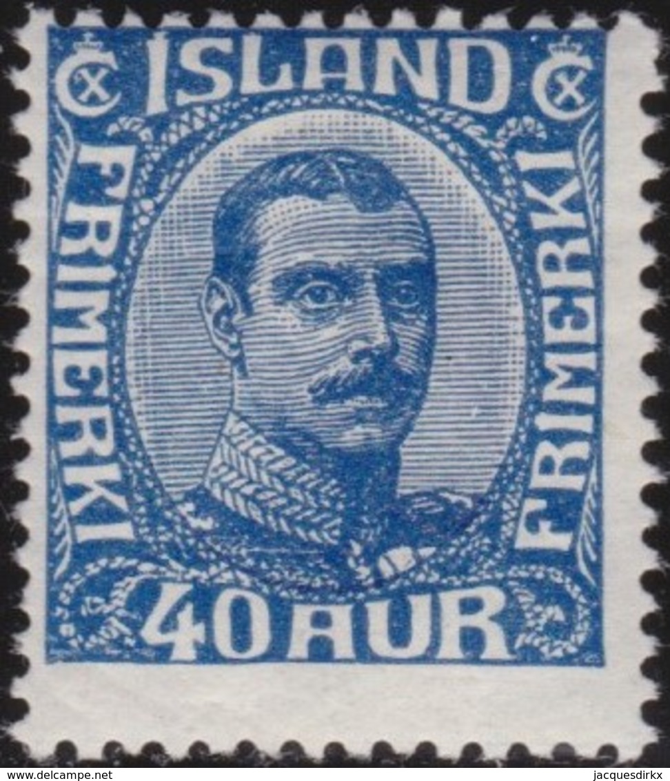 IJsland    .   Yvert     .    109        .    *     .       Omgebruikt Met Plakker    .   /    .   Mint-hinged - Ongebruikt