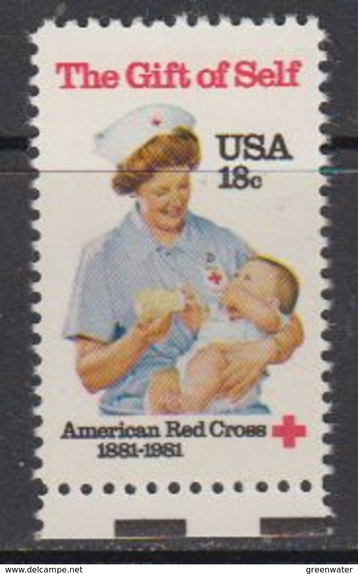 USA 1981 The Gift Of Self / Red Cross 1v ** Mnh (41802) - Unused Stamps