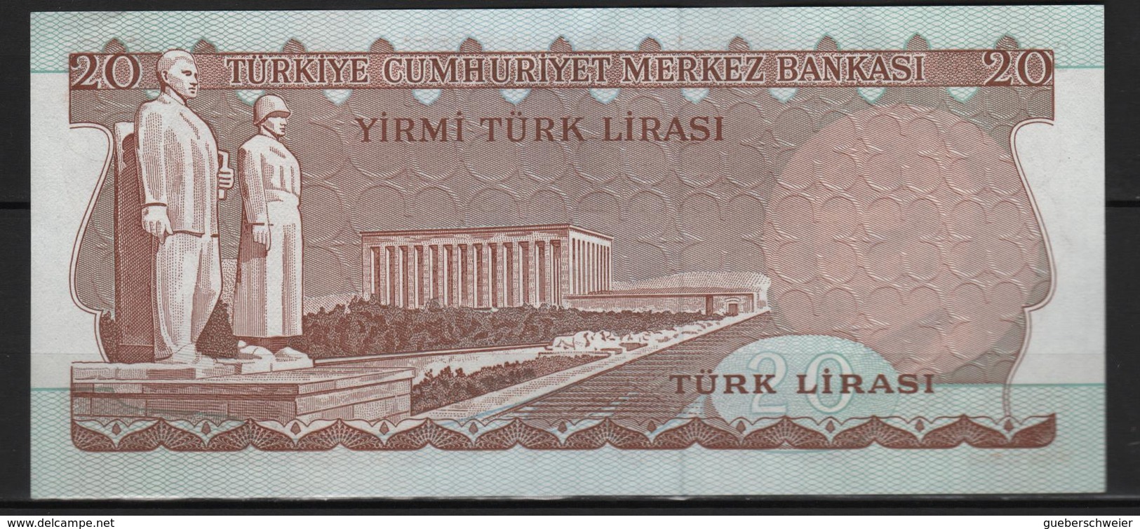 B 131 - TURQUIE Billet De 20 Lires Signature Noire état Neuf 1er Choix - Turquie