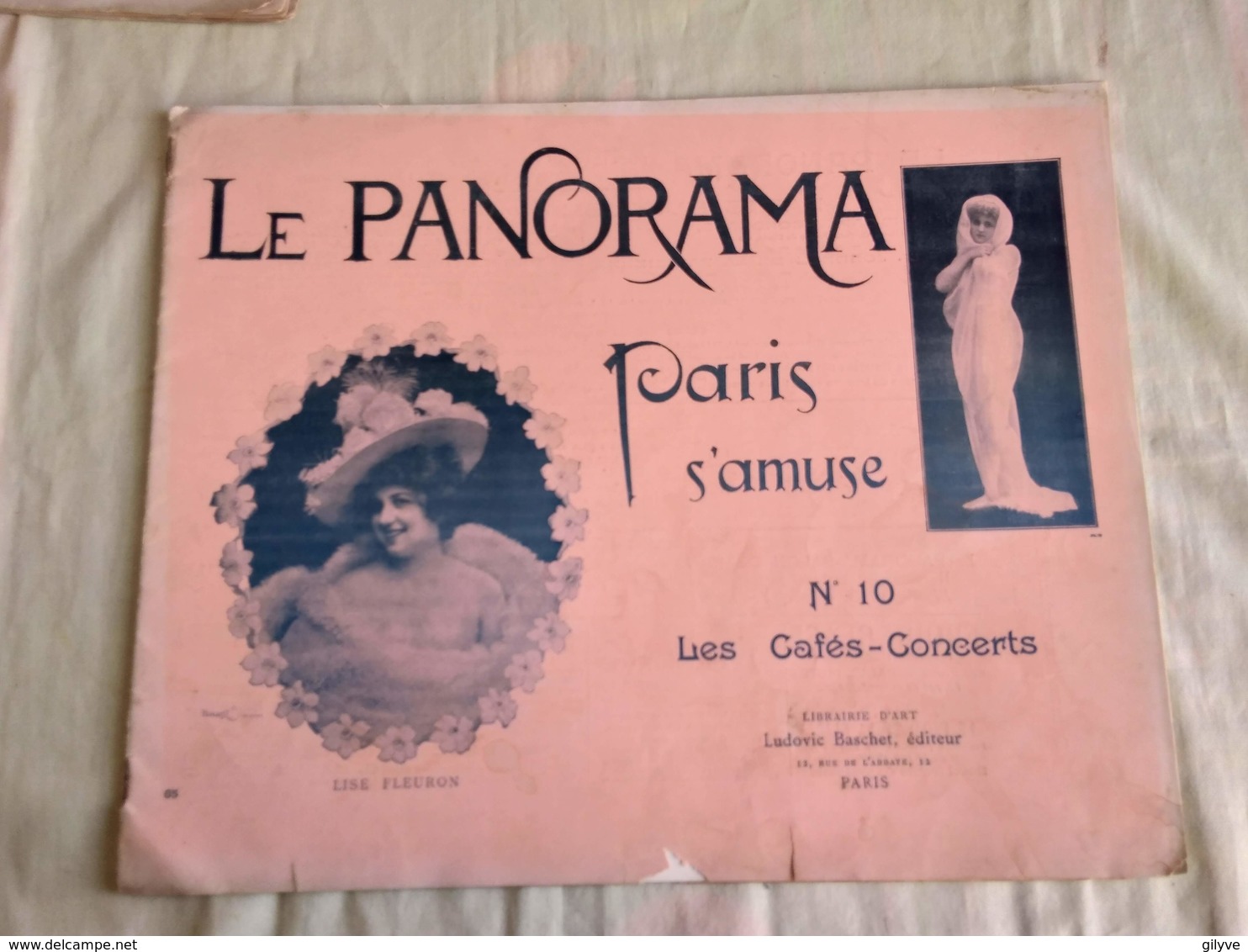 LE PANORAMA PARIS QUI S'AMUSE N°10 LES CAFES-CONCERTS, NADAR, REUTLINGER - Art