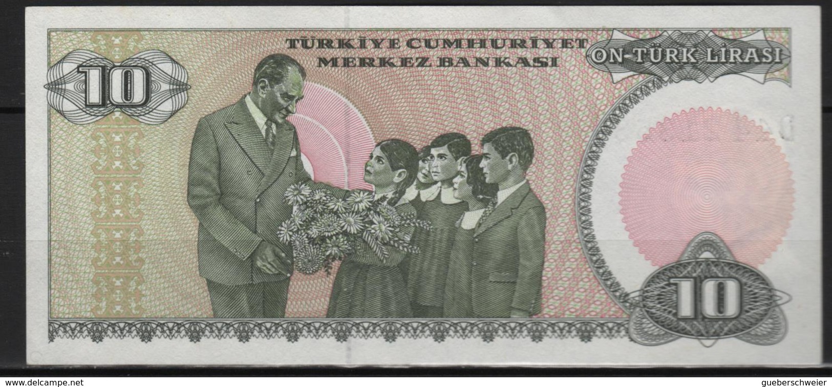 B 132 - TURQUIE Billet De 10 Lires état Neuf 1er Choix - Turquie