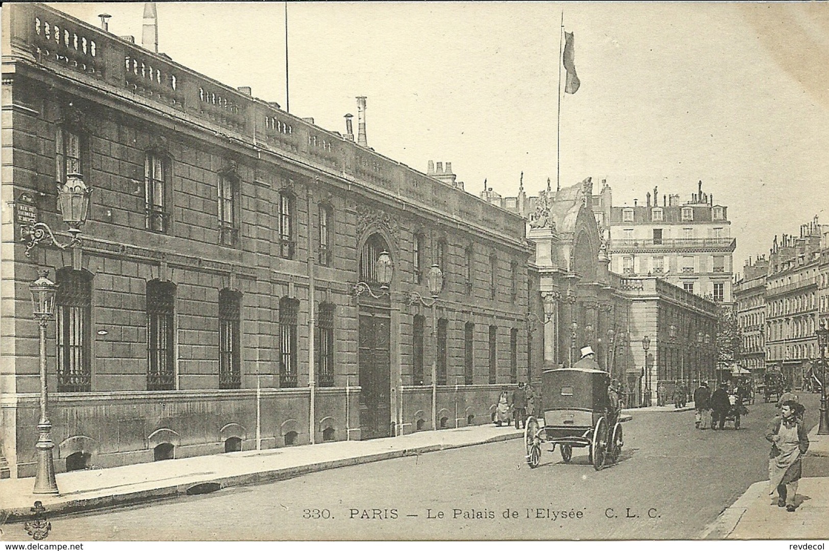 PARIS 8  -- Le Palais De L'Elysée                     -- CLC 330 - Arrondissement: 08