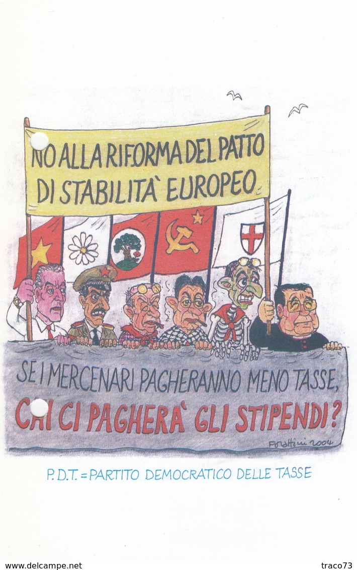 ALLEANZA NAZIONALE  /  SATIRA POLITICA - Satira