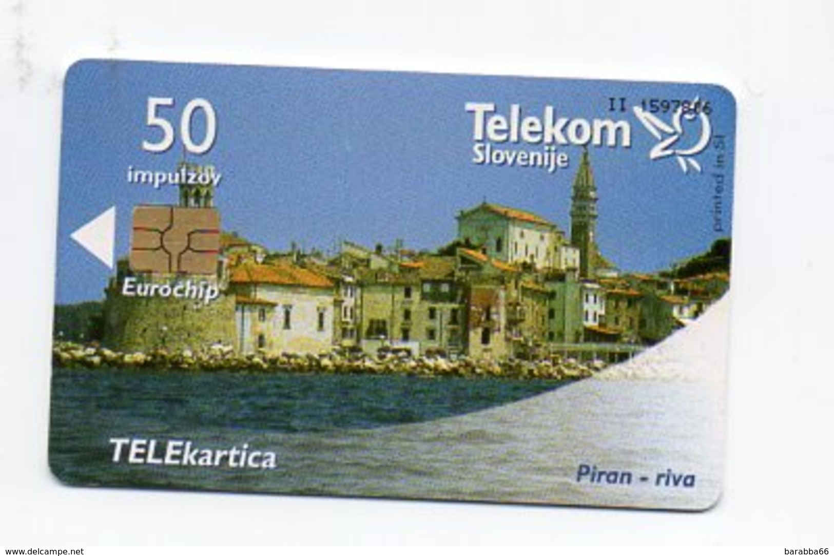 Telekom Slovenije 50 Impulzov - Piran - Riva - Slovenia