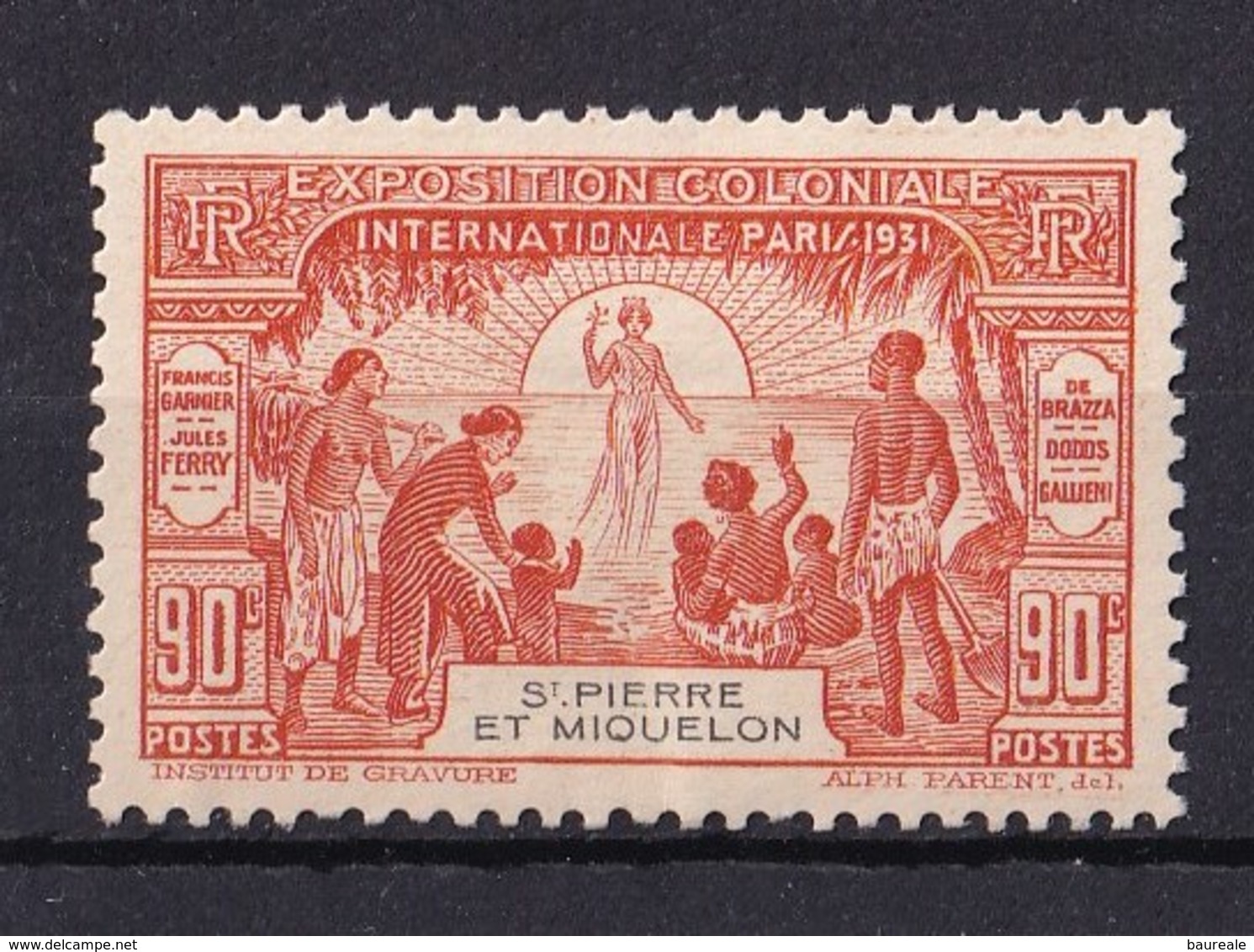 Colonies Française -  St.Pierre Et Miquelon  - 1934 - Timbre Neuf * N° YT 134 - Cote 2015 =  8€ - Neufs