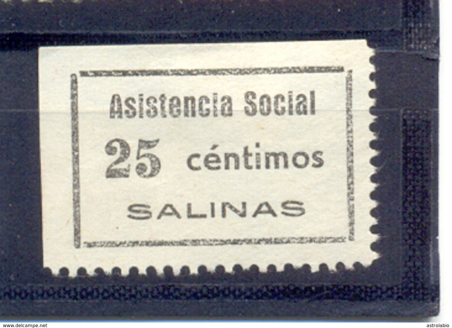 Salinas " Asistencia Social " 1188 Gómez Guillamón - Emisiones Repúblicanas