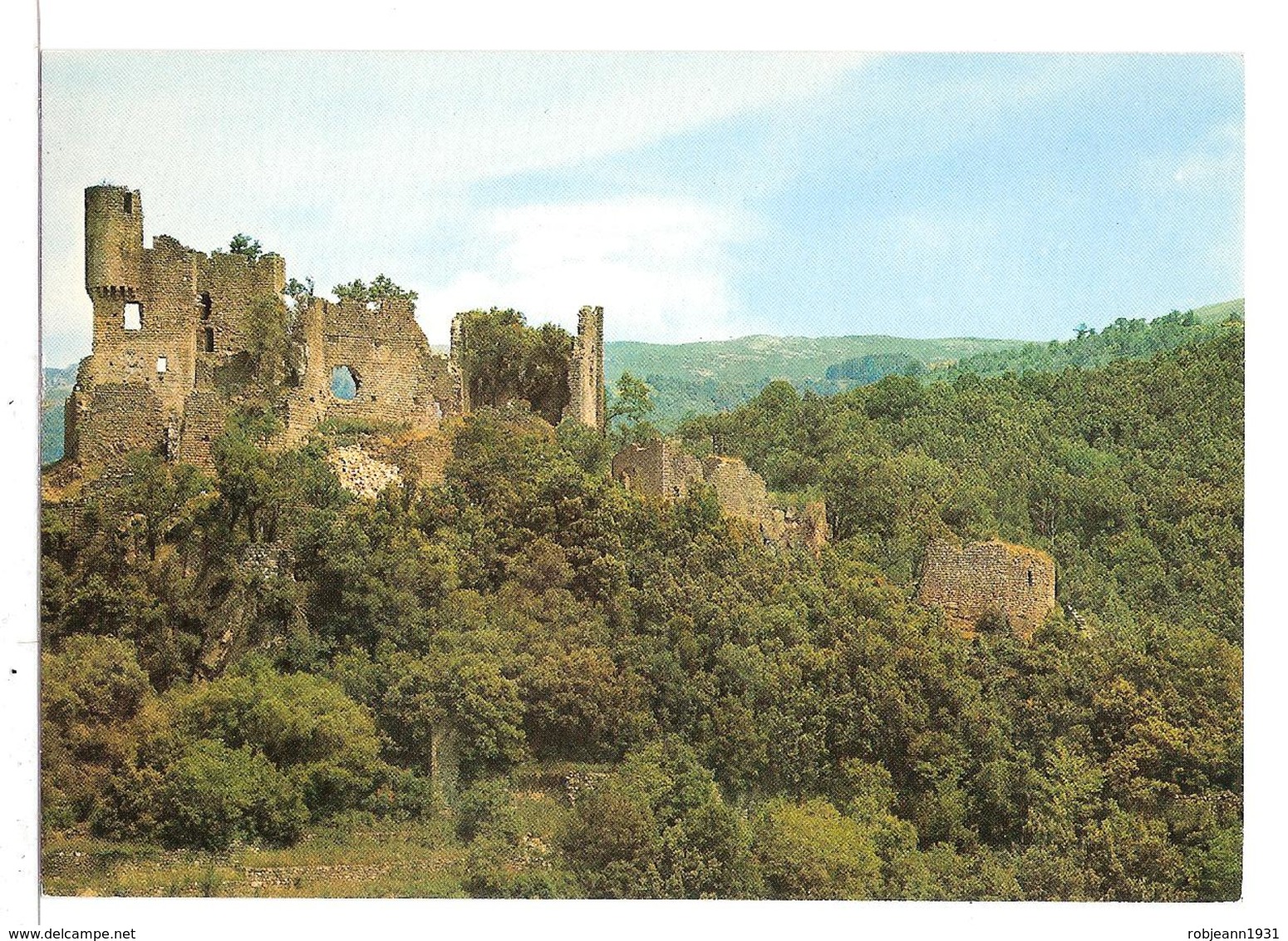 Moustier Ventadour (19) Les Ruines Du Chateau De Ventadour ( 14° Siecle ) - Autres & Non Classés