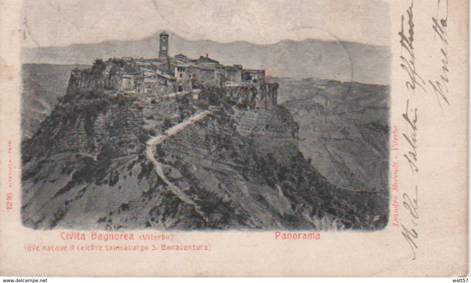 Civita Bagnorea ( Bagnoregio) Panorama - Viterbo