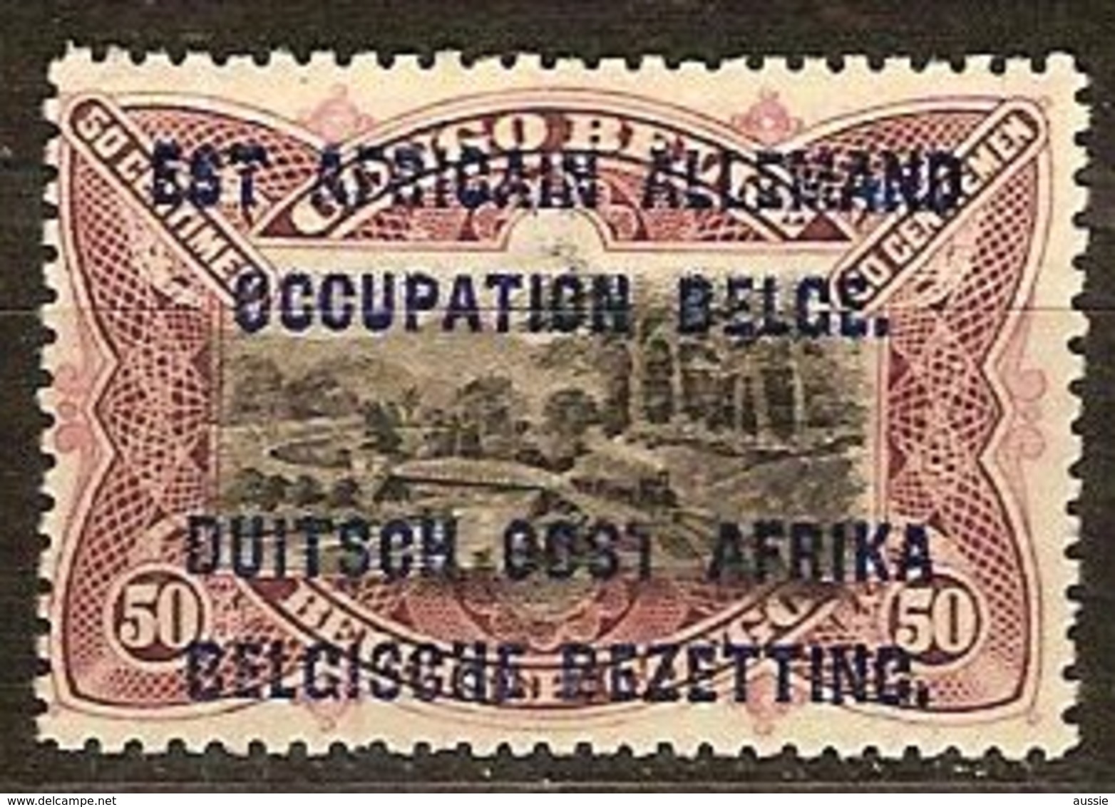 Ruanda-Urundi 1916 OCBn° 33 (*) Mint No Gum Pas De Gomme Cote 40 Euro  Occupation Belge Allemand - Ongebruikt