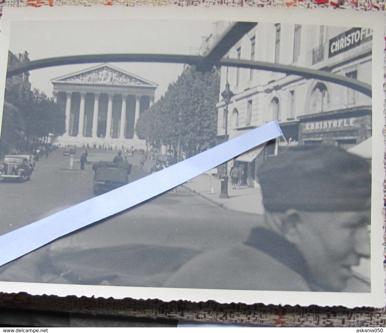 Paris 1940 Traversée De La Capitale En Camion Allemand. Occupation. Wehrmacht Heer - 1939-45