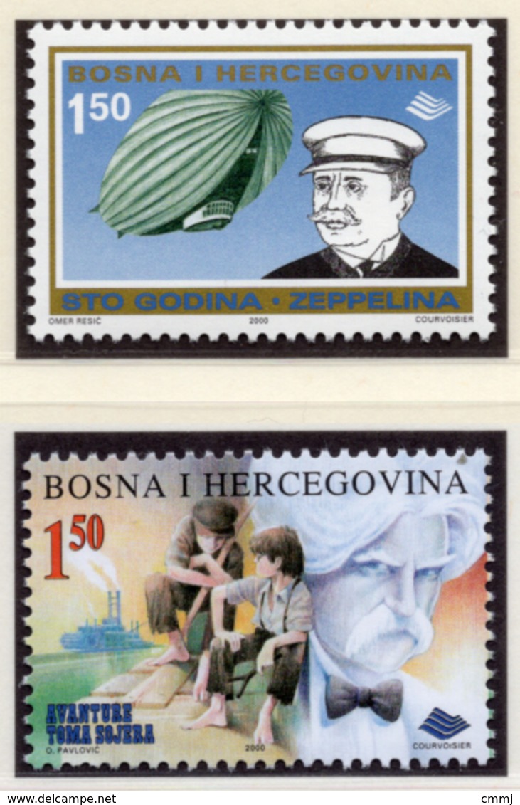 2000 - BOSNIA ERZEGOVINA - Mi.  Nr. 207+210 - NH - (UP121.27) - Bosnia Erzegovina