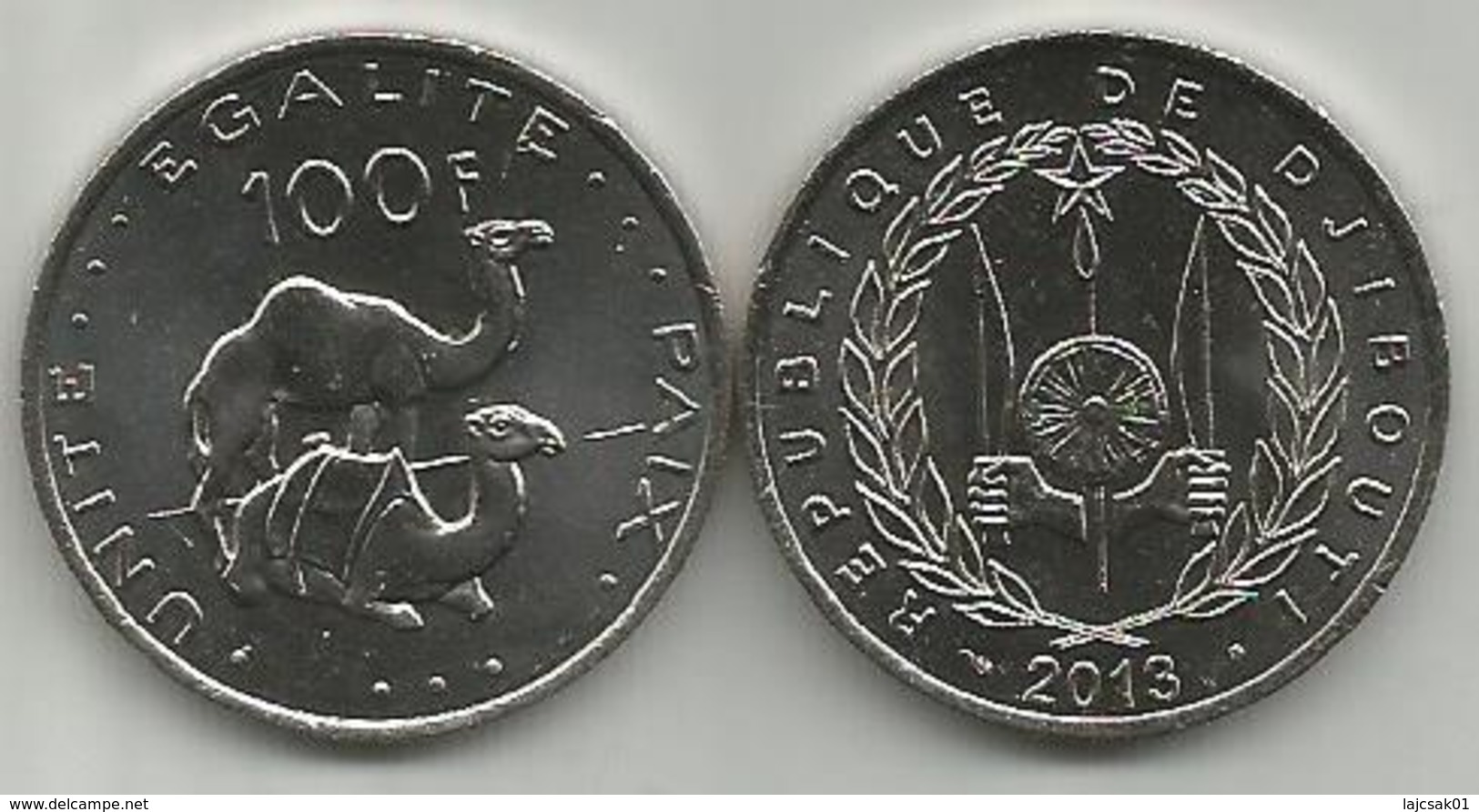 Djibouti 100 Francs 2013. High Grade - Djibouti