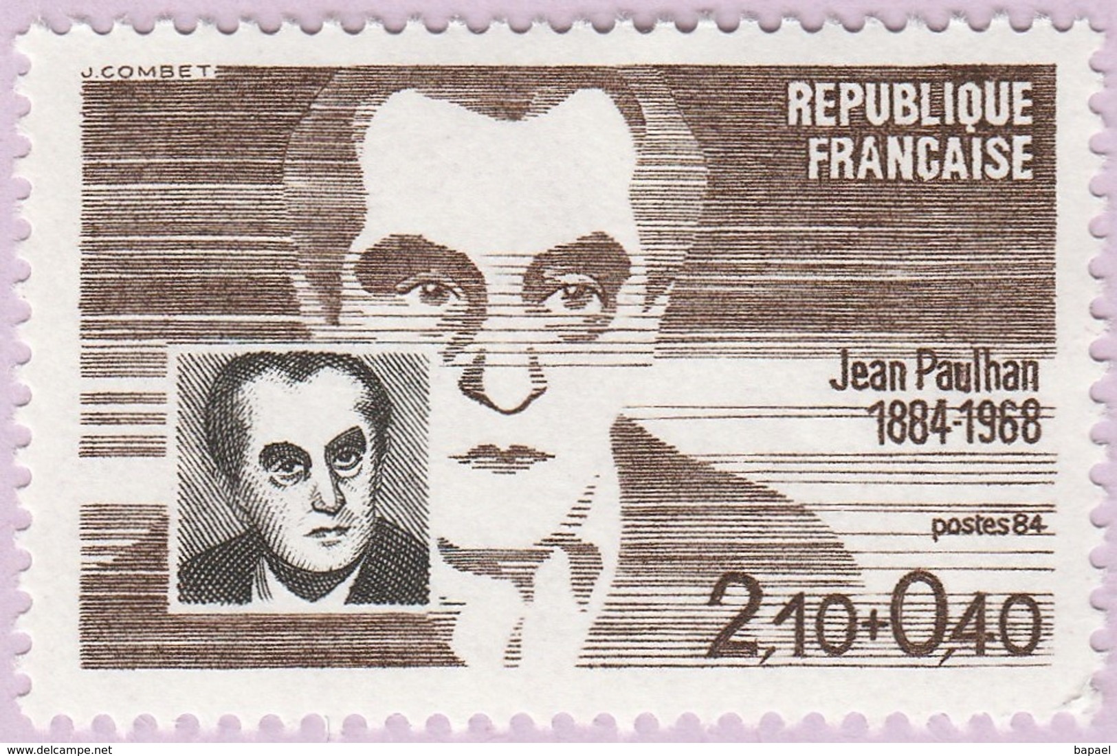N° Yvert & Tellier 2331 - Timbre De France (Année 1984) - MNH - Jean Paulhan (Critique Et Essayiste) - Nuovi